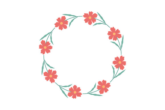 Beauty Classical Floral Frame Graphics and Illustrations Review