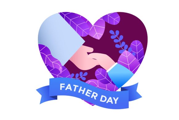 Father Day with Floral and Love Shape Review