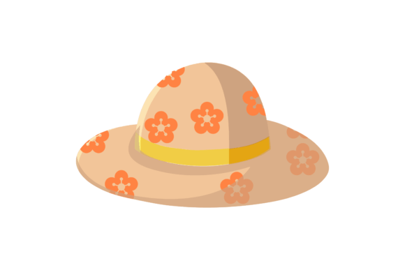 Floral Beach Hat: A Designer's Review of Graphics and Illustrations