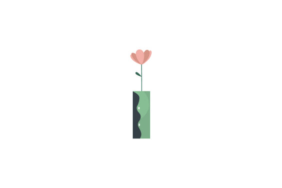 Floral Flowerpot Decoration Fresh Graphics and Illustrations Review