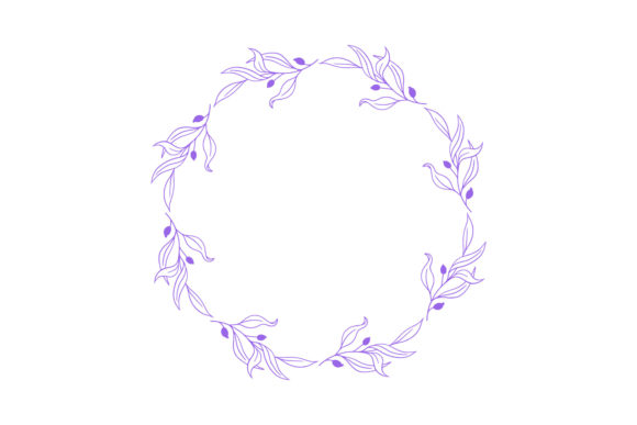 Floral Frame Elegant Art Isolated: A Review for Graphics and Illustrations