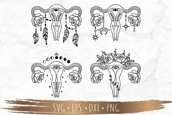 Floral Uterus Svg, Feminist Svg: A Designer's Review