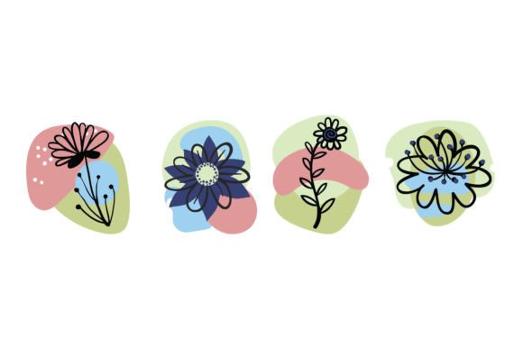 Hand Drawn Floral Decorative: Graphics & Illustrations for Local Brands